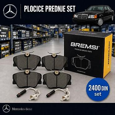 Brake System: PLOCICE ZADNJE MERCEDES 124 KARAVAN W202 W210 | Plocice zadnje — 4