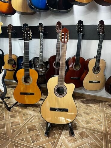 gitar: Akustik gitara, 6 sim, Yeni, Pulsuz çatdırılma