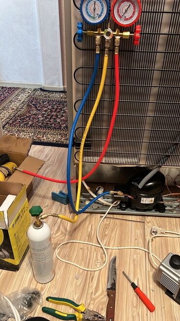 Ремонт холодильников, морозильников: 3️⃣ассалоому алейкум кардар биз холодильник ондогон боюнча устабыз — 10