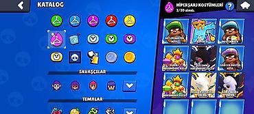 Digər bijuteriyalar: Brawl Stars hesabı - Kupa yolu: 38.924 - Toplam prestij: 21 - — 7