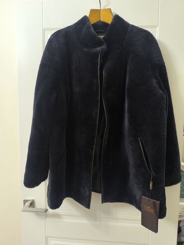 Шубы: Шуба из натуральной овчины (мутон), цвет баклажан Особенности: - — 1