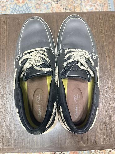 clark: Лоферы, 40, Clarks, Б/у, цвет - Синий, Самовывоз — 2