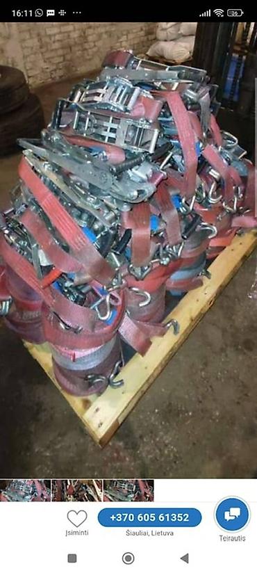 Тельферы: Стропа чалка паук удавка цепной тросовой паук чалка трос буксир ремень — 17