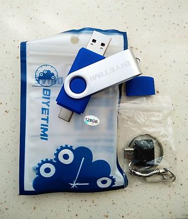 usb otg: Flash card otg 128 GB TupeC + USB — 4