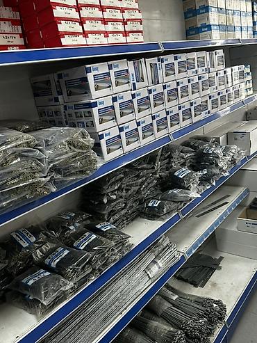 Крепёж и расходные материалы для монтажа Ассортимент: - Кабельные at lalafo.kg Крепёж и расходные материалы для монтажа Ассортимент: - Кабельные