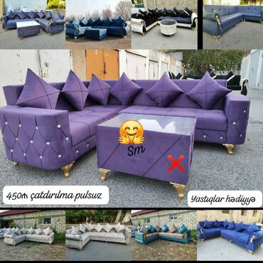 Divan və kreslo dəstləri: Künc divan, Yeni