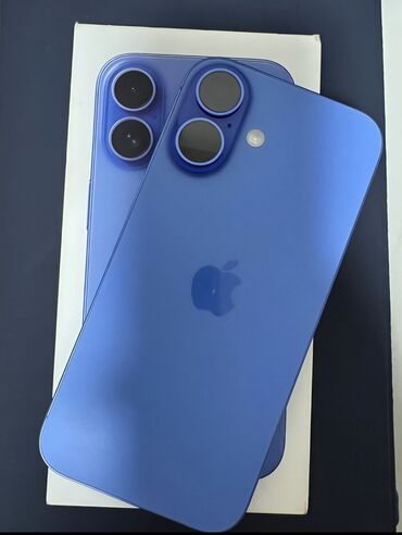 honor 70 qiyməti: IPhone 16, 512 GB, Blue Titanium, Zəmanət, Face ID, Sənədlərlə