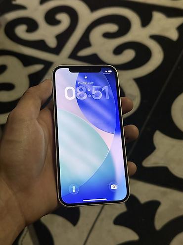 титан алмашам: IPhone 12, Новый, 128 ГБ, White Titanium, Чехол, 79 % — 1
