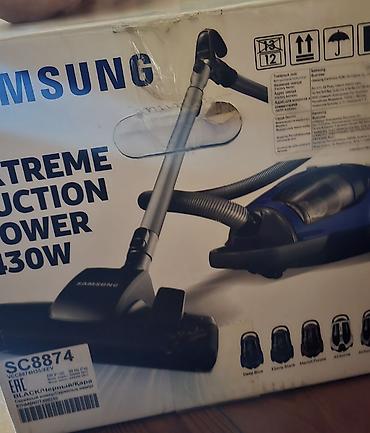 black: .с переездом срочно!!!!продаю 5000с мошный Пылесос Samsung — 2
