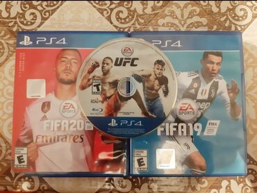 Другие аксессуары: Продам игровой диски для playstation 4: UFC FIFA20 FIFA19 отдам все за