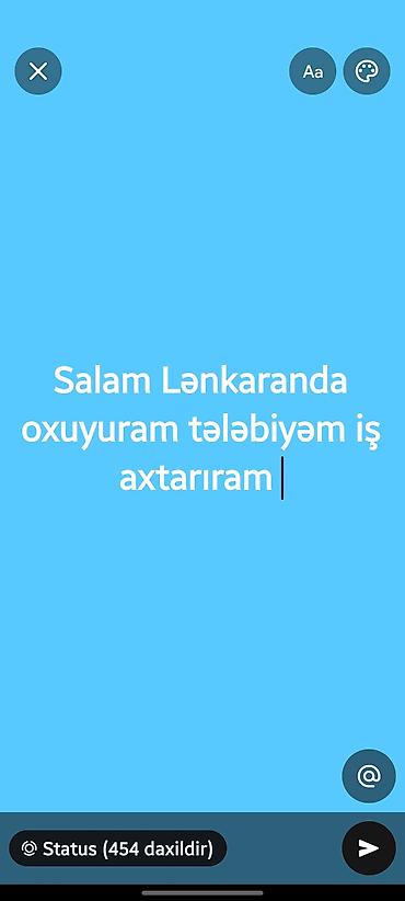sumqayitda dayə isi dayə 2023: Lənkəranda oxuyan tələbəyəm, yarımştat və ya çevik qrafikli iş — 1