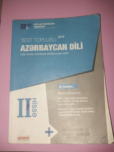 azərbaycan dili test toplusu 2 ci hissə pdf 2019: Azərbaycan dili test toplusu 2 ci hissə