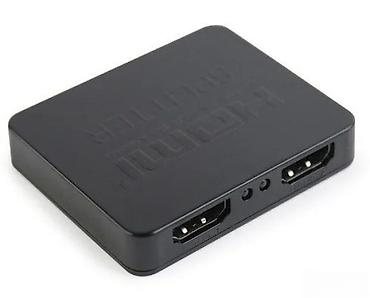 Aksesoari za TV i video: HDMI splitter 1x2 – razdvojnik signala Opis: - Uređaj za istovremeno — 2