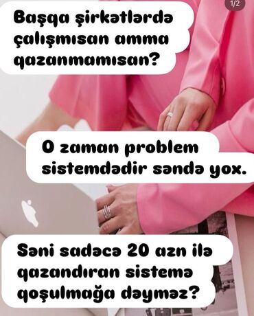 Təhlükəsizlik sistemləri: Onlayn qazanc sistemi – 20 AZN ilə start - Digər şirkətlərdə nəticə