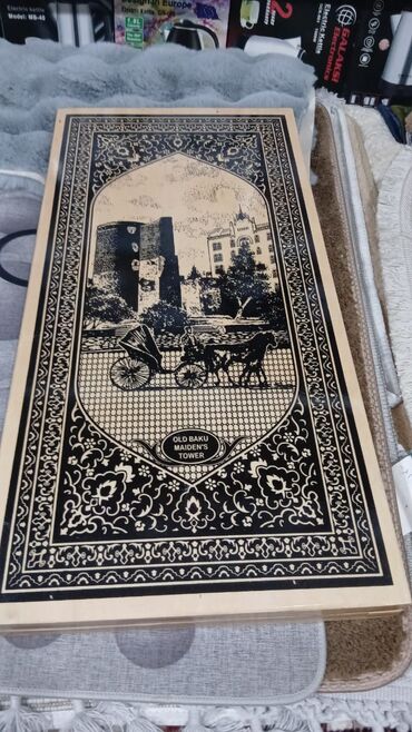 Nərdlər: Taxta nərd–şahmat taxtası (2‑si 1-də) - Material: bərk ağacdan — 15