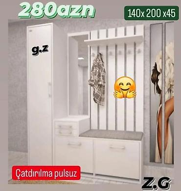 шкафы на балкон: Dəhliz dolabı yeni — 1