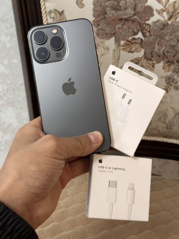 поко х6 про цена: IPhone 13 Pro, Колдонулган, 128 ГБ, Графит, Заряддоочу түзүлүш, Коргоочу айнек, Каптама, 78 %