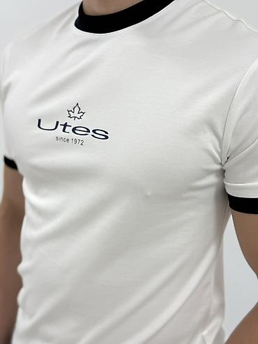 tech flecce: Мужская футболка Utes (логотип с кленовым листом, надпись “since — 3