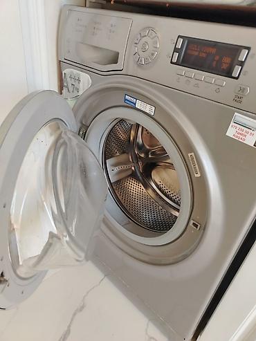 ariston paltaryuyan servis: Paltaryuyan maşın Hotpoint Ariston, 7 kq, İşlənmiş, Avtomat, Qurutmasız, Kredit yoxdur, Ünvandan götürmə — 4