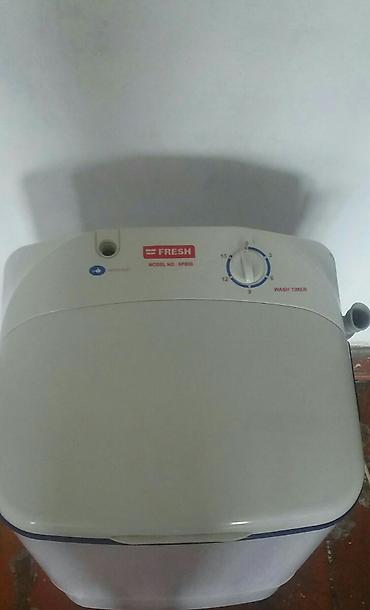 ev kinotetri: Paltaryuyan maşın Fresh, 5 kq, İşlənmiş, Yarımavtomat, Qurutmasız, Ünvandan götürmə — 3