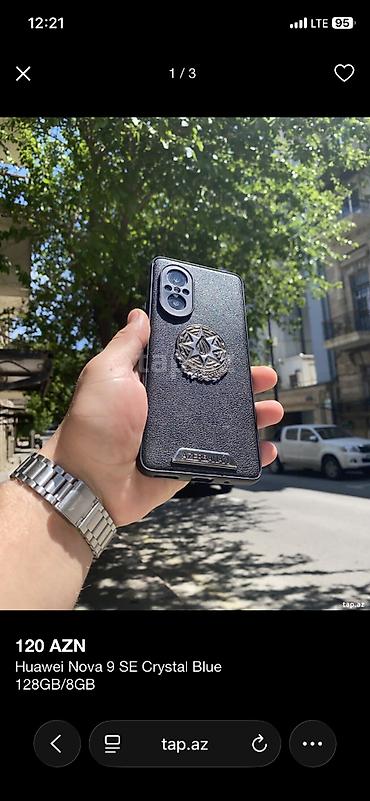 huawei 9: Huawei Nova 9 SE, 128 GB, rəng - Mavi — 1