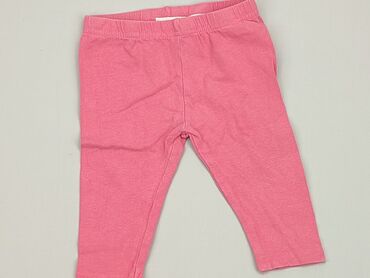 różowe legginsy: Legginsy, So cute, 6-9 m, stan - Dobry