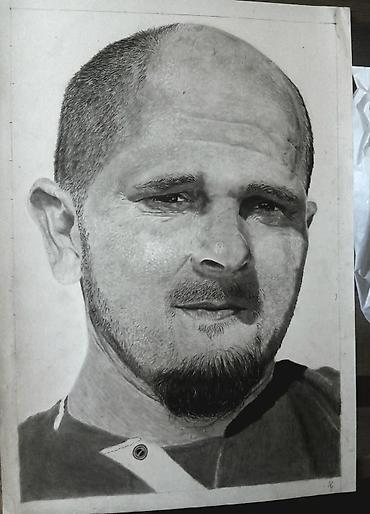 home decor nis: Realistični portreti po narudžbini – crtež olovkom/ugljenom - Ručno — 1