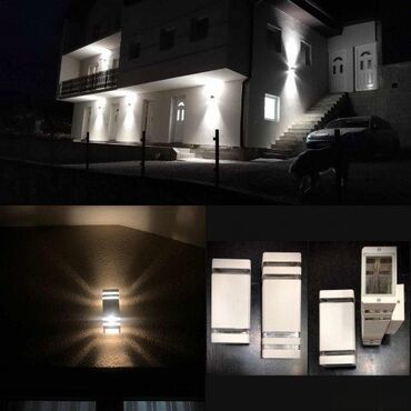 Baštenska rasveta: Zidne spoljne lampe; -Tip grla: GU10 Broj grla:2 Ready for LED: DA — 4