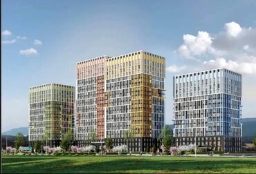 Продажа квартир: 2 комнаты, 82 м², Элитка, 19 этаж, ПСО (под самоотделку)