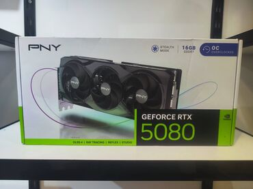 железный диск на 16: Видеокарта PNY GeForce RTX 5080, 16 ГБ, Новый