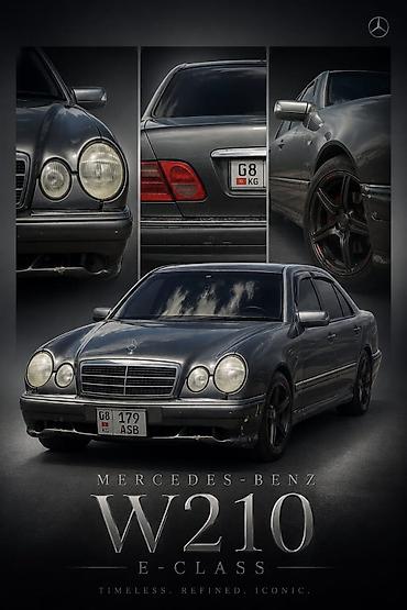 ош е34: Mercedes-Benz E-Class: 1999 г., 2.4 л, Кол менен иштөөчү, Бензин, Седан — 1