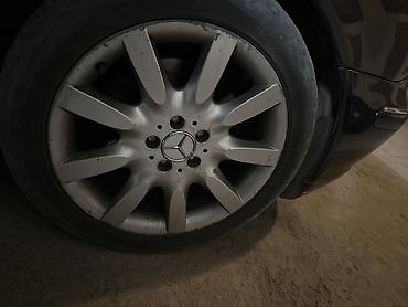 215 90 15: Литые Диски R 18 Mercedes-Benz, отверстий - 5, Б/у — 2