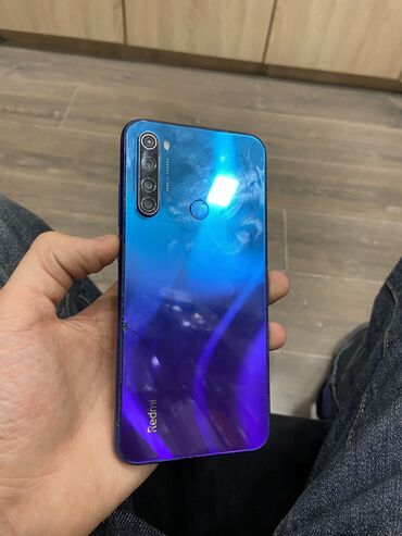 Xiaomi: Xiaomi Redmi Note 8, 64 GB, rəng - Göy, 
 Zəmanət, Barmaq izi, İki sim kartlı
