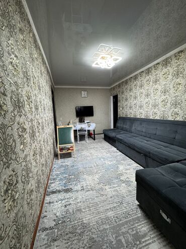 ош квартиралар: 2 комнаты, 43 м², 104 серия, 4 этаж, Евроремонт