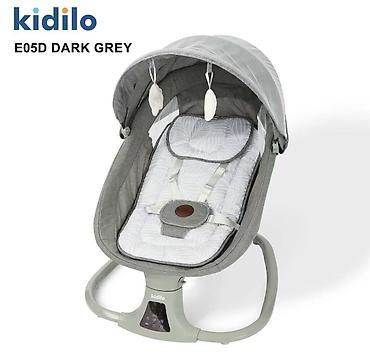 korpe ucun: 👶 Kidilo Elektrikli Uşaq Beşiyi (Yeni) ✨ Rahat və təhlükəsiz dizayn 🎵 — 1