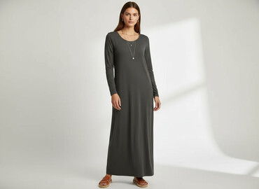 sukienka maxi i sweter: Women`s dress, size S