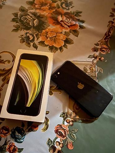 i̇phone se 2016: IPhone SE 2020, 64 GB, Jet Black, Barmaq izi — 6