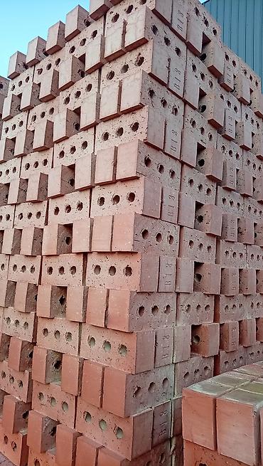 Тешиктүү, Бышкан кирпич, Жарым блок, 250×120×90