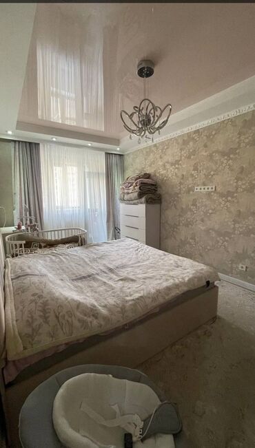 квартира нижная ала арча: 2 комнаты, 90 м², Элитка, 2 этаж, Дизайнерский ремонт