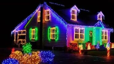 Ostali kućni dekor: Led zavesa za spoljnu i unutrašnju upotrebu Dužina : 3m- 1.800dinara — 10