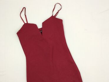sukienka obcisła czerwona: Women`s dress, size XS (EU 34)