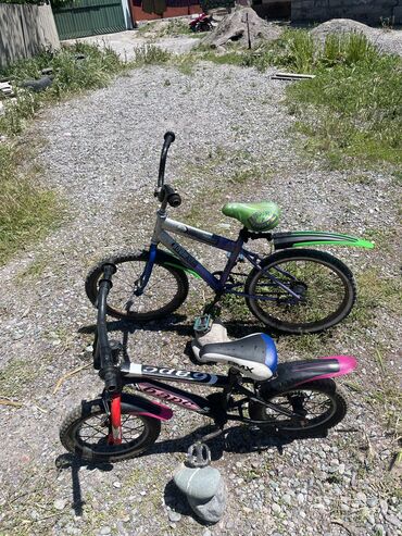 детский велосипед bmw junior bike: Продаётся велосипеды детские 2 шт один поменьше второй по больше