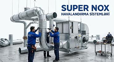 Оборудование для ресторанов, кафе: SUPER NOX – Havalandırma sistemlərinin layihələndirilməsi, istehsalı — 1