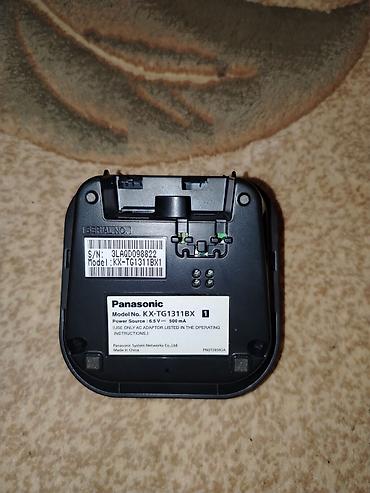 isdemis telefonlar: Stasionar telefon Panasonic, Simsiz, İşlənmiş, Ödənişli çatdırılma — 4