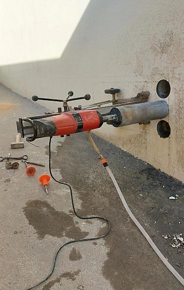 Beton işləri: Beton kəsimi və almazla dəlik deşmə xidməti - Hilti stasionar — 2