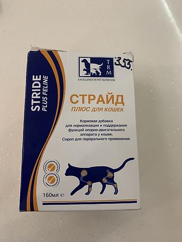 pişik şekli: Məhsul: TRM Stride Plus Feline – pişiklər üçün oynaq dəstəyi siropu — 1