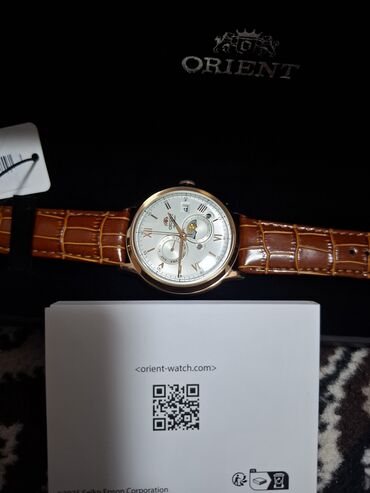 Qol saatları: Yeni, Qol saatı, Orient, rəng - Qızılı — 9