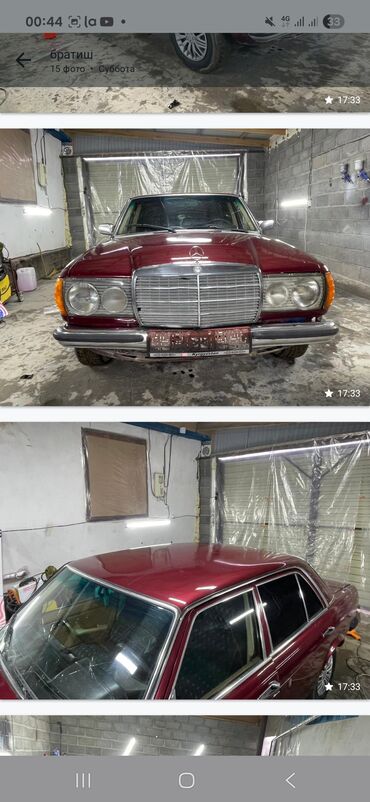 Mercedes-Benz: Mercedes-Benz W123: 1981 г., 2.2 л, Механика, Дизель, Седан — 10