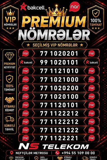 nar kredit: Nömrə: ( 077 ) ( 771120100 ), Yeni — 1
