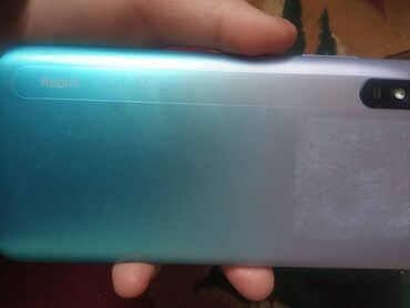 кнопочные телефоны сяоми: Xiaomi, Redmi 9A, Б/у, 32 ГБ, цвет - Голубой, 2 SIM